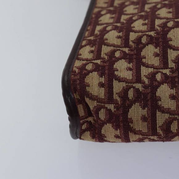 Christian Dior Trotter Canvas Shoulder Bag Red Auth bs16092 - Picture 16 of 16